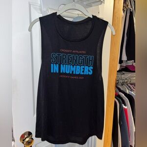 Black CrossFit Games 2021 Tank Top